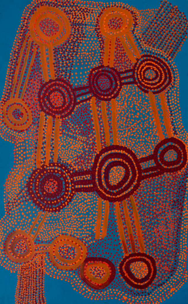 Aboriginal Art Shorty Jangala Robertson