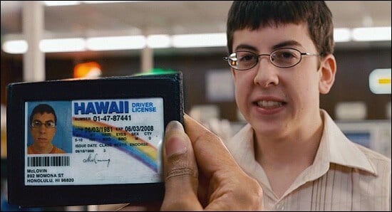 Mclovin Fake ID