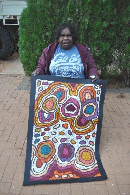 Nellie Marks Nakamarra Aboriginal Art