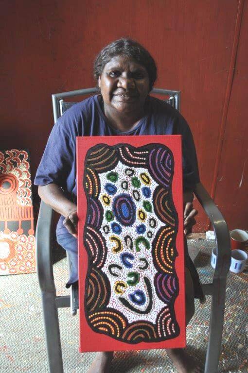 Maisie Nungurrayi Ward Aboriginal Art