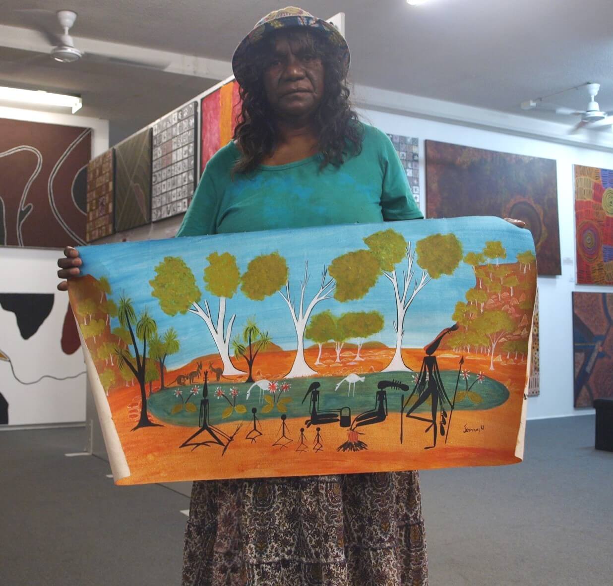 Jemma Unghango Aboriginal Art
