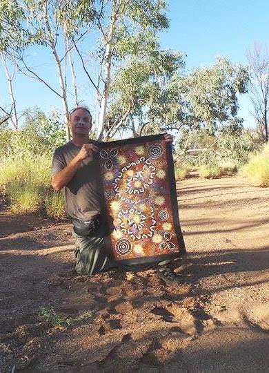 Justin Ronberg Japarula Aboriginal Art