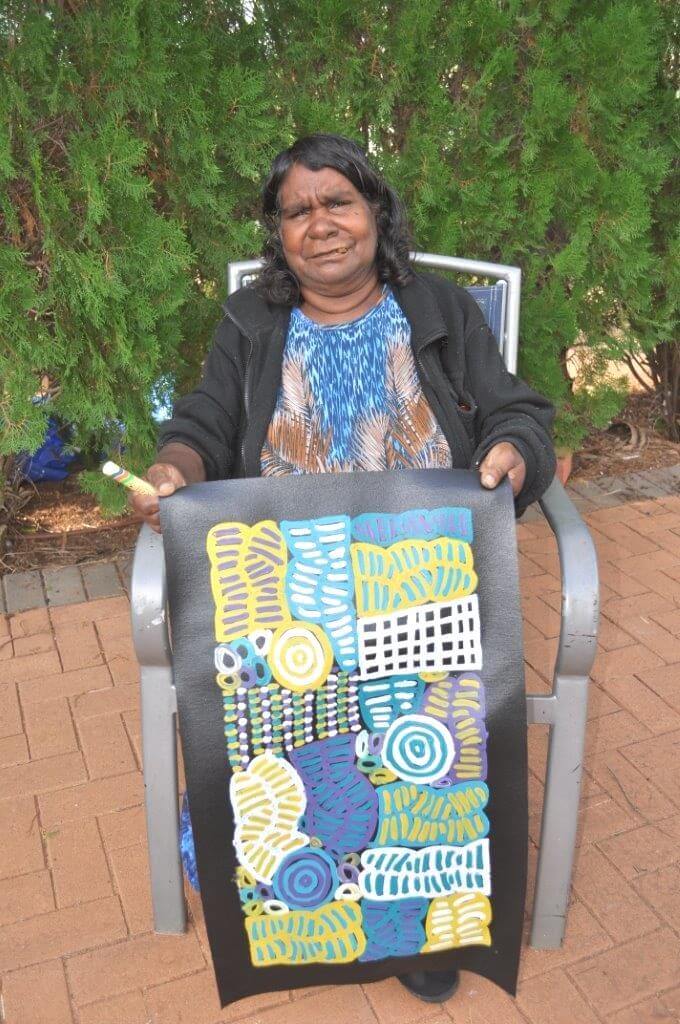Betty Mbitjana Aboriginal Art