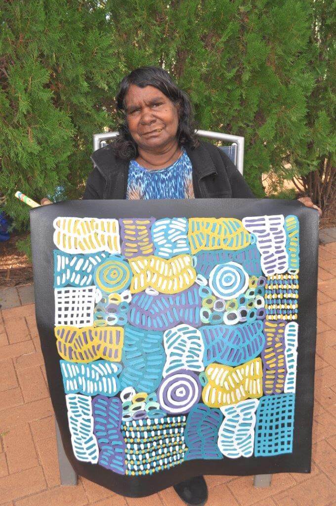 Betty Mbitjana Aboriginal Art