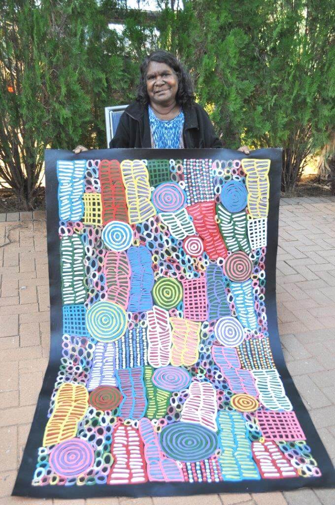 Betty Mbitjana Aboriginal Art