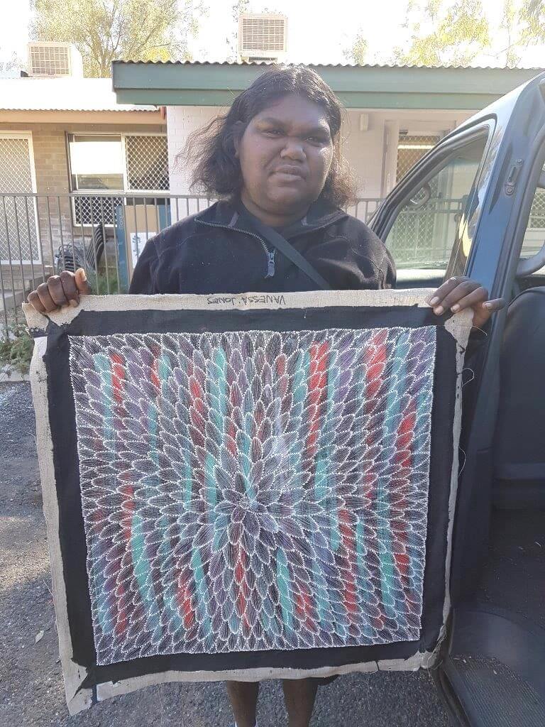 Vanessa Jones Petyarre Aboriginal Art