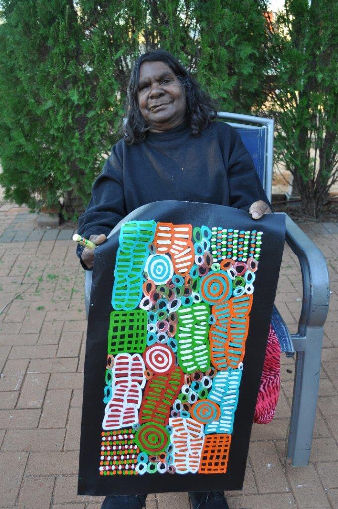 Betty Mbitjana Aboriginal Art