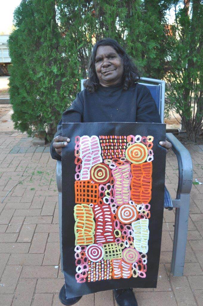 Betty Mbitjana Aboriginal Art