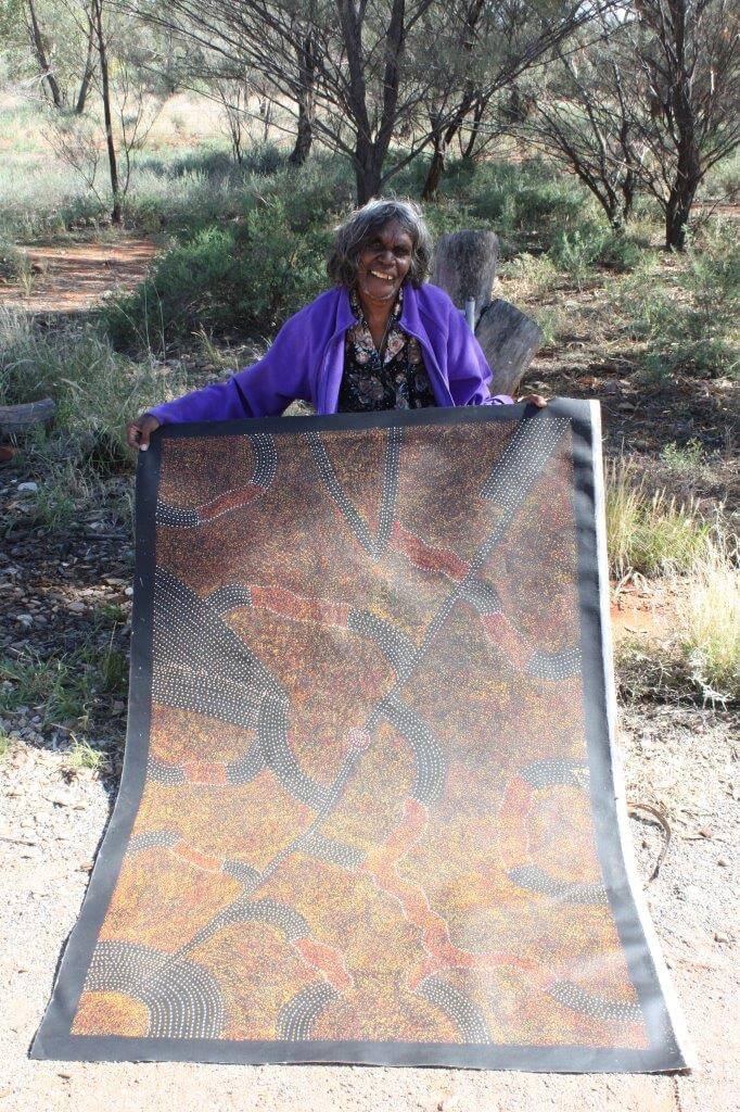 Gracie Morton Pwerle Aboriginal Art