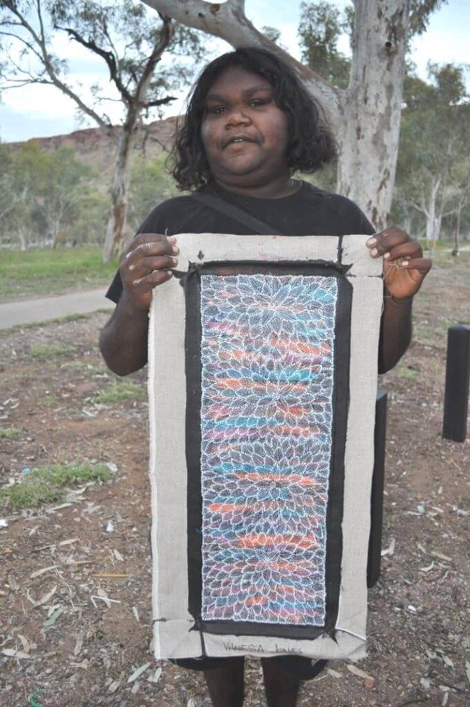 Vanessa Jones Petyarre Aboriginal Art