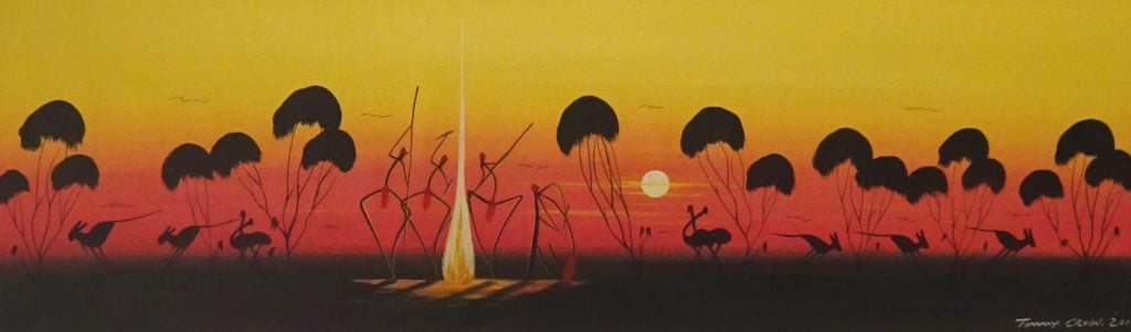 Tommy Crow Aboriginal Art