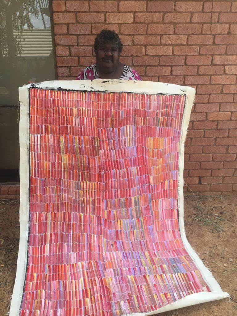 Jeannie Mills Pwerle Aboriginal Art