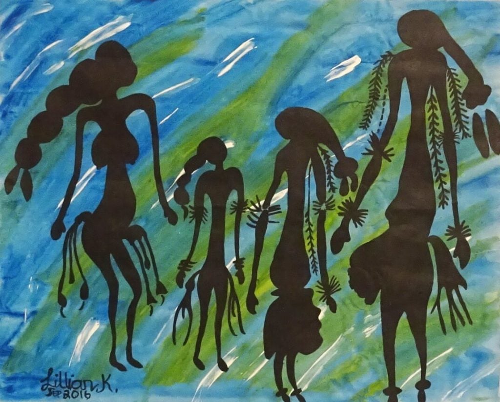 Lillian Karadada Aboriginal Art