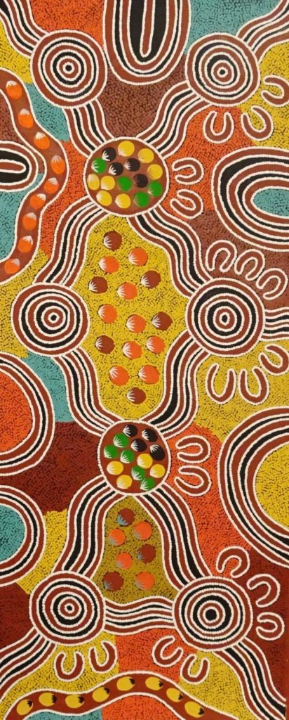 Barbara Pananka Mbitjana Aboriginal Art