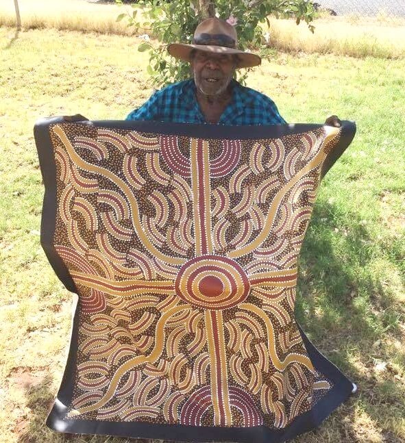 Lindsay Bird Mpetyane Aboriginal Art