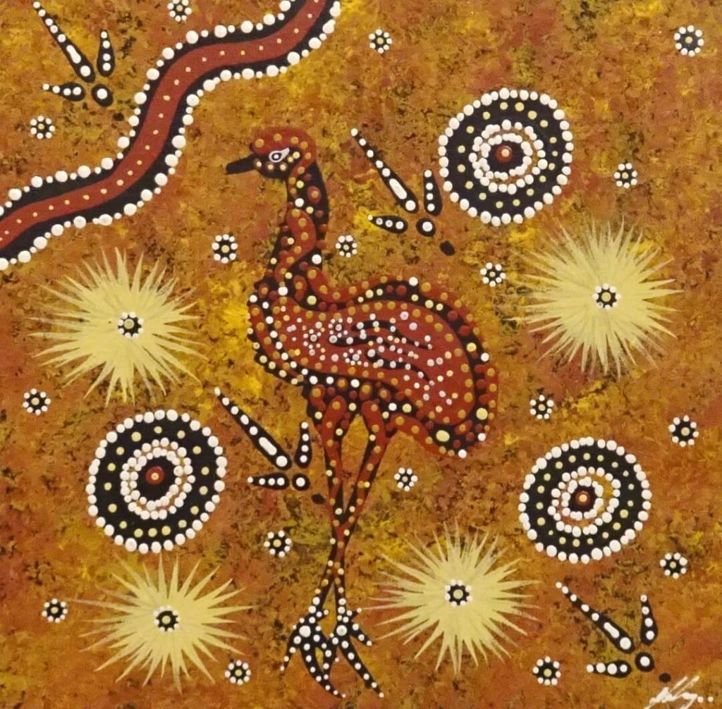 Justin Ronberg Japarula Aboriginal Art