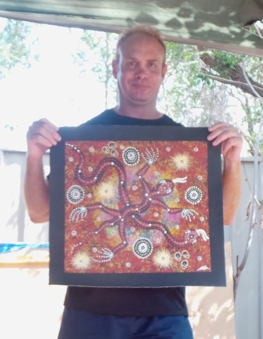 Justin Ronberg Japarula Aboriginal Art