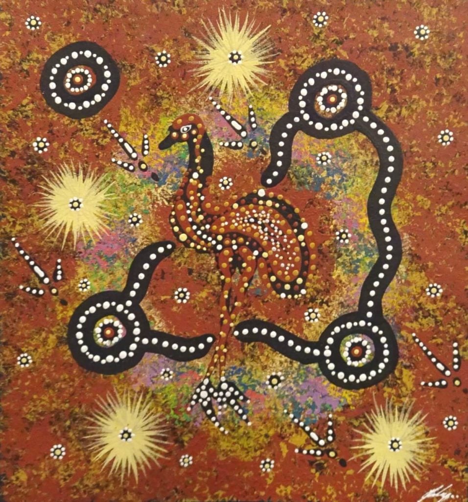 Justin Ronberg Japarula Aboriginal Art