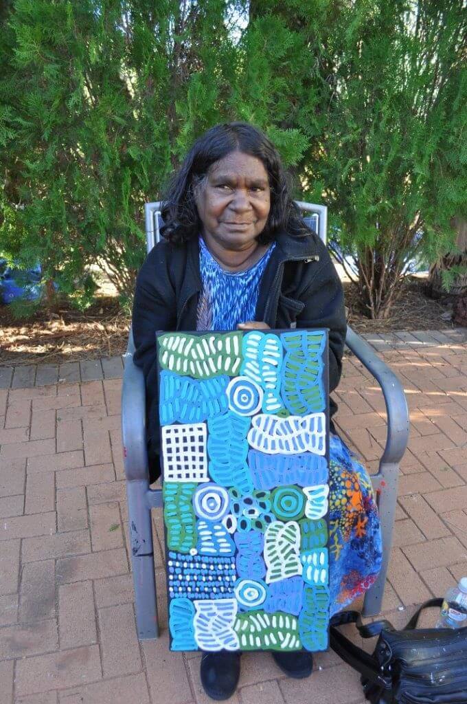Betty Mbitjana Aboriginal Art