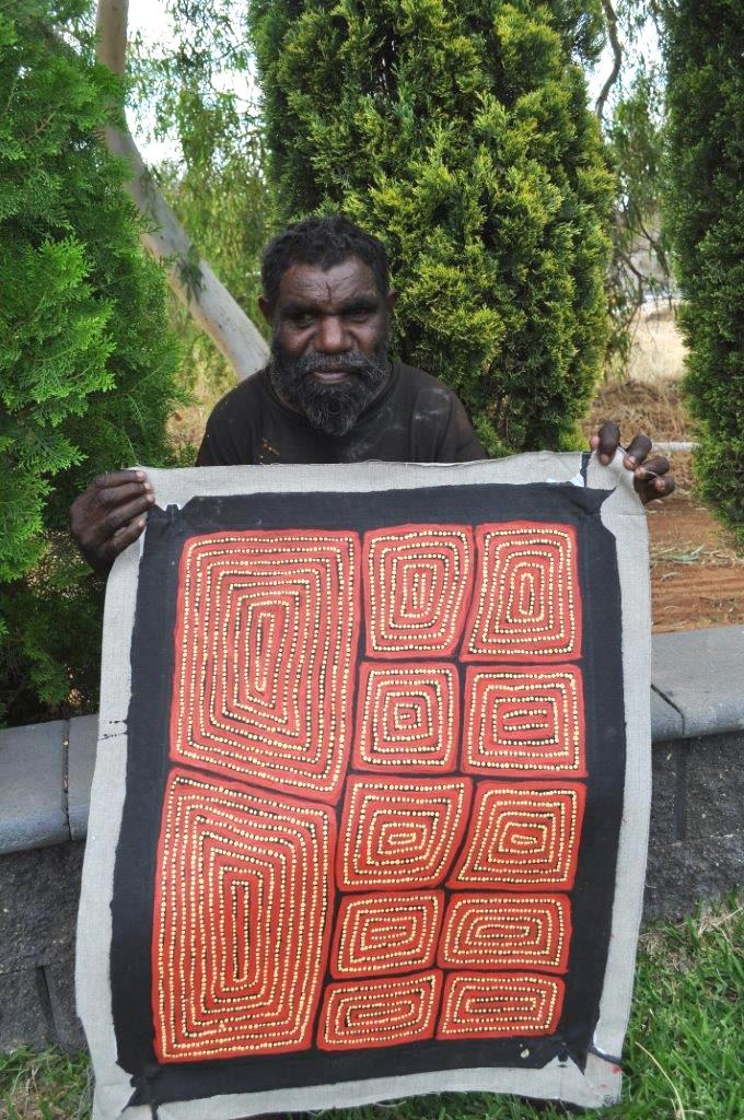 Thomas Tjapaltjarri Aboriginal Art