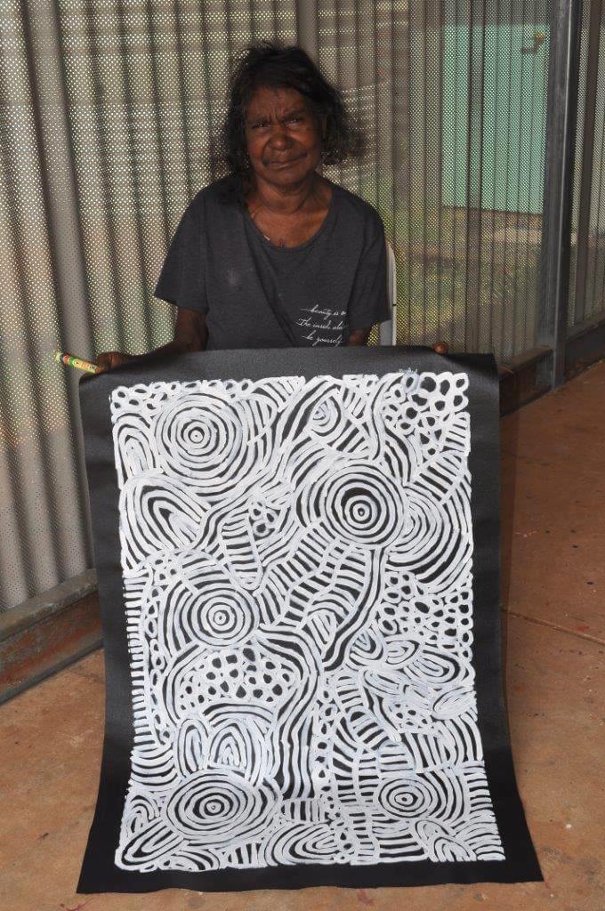 Betty Mbitjana Aboriginal Art