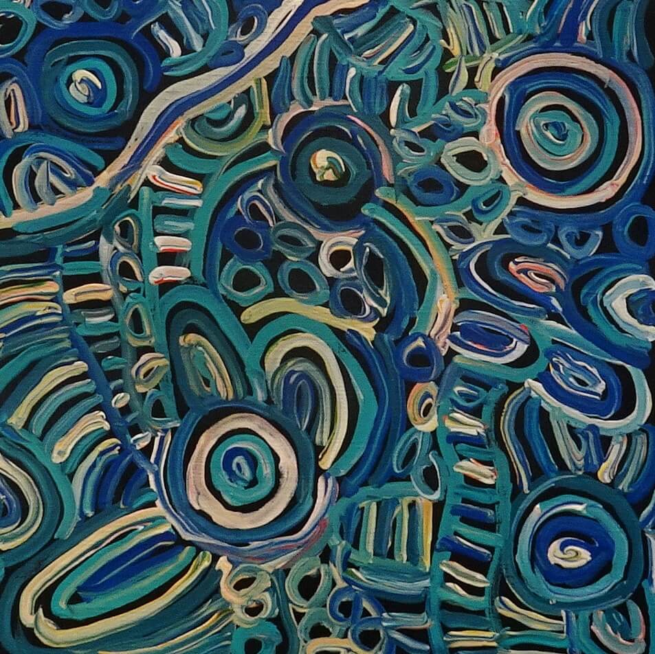 Betty Mbitjana Aboriginal Art