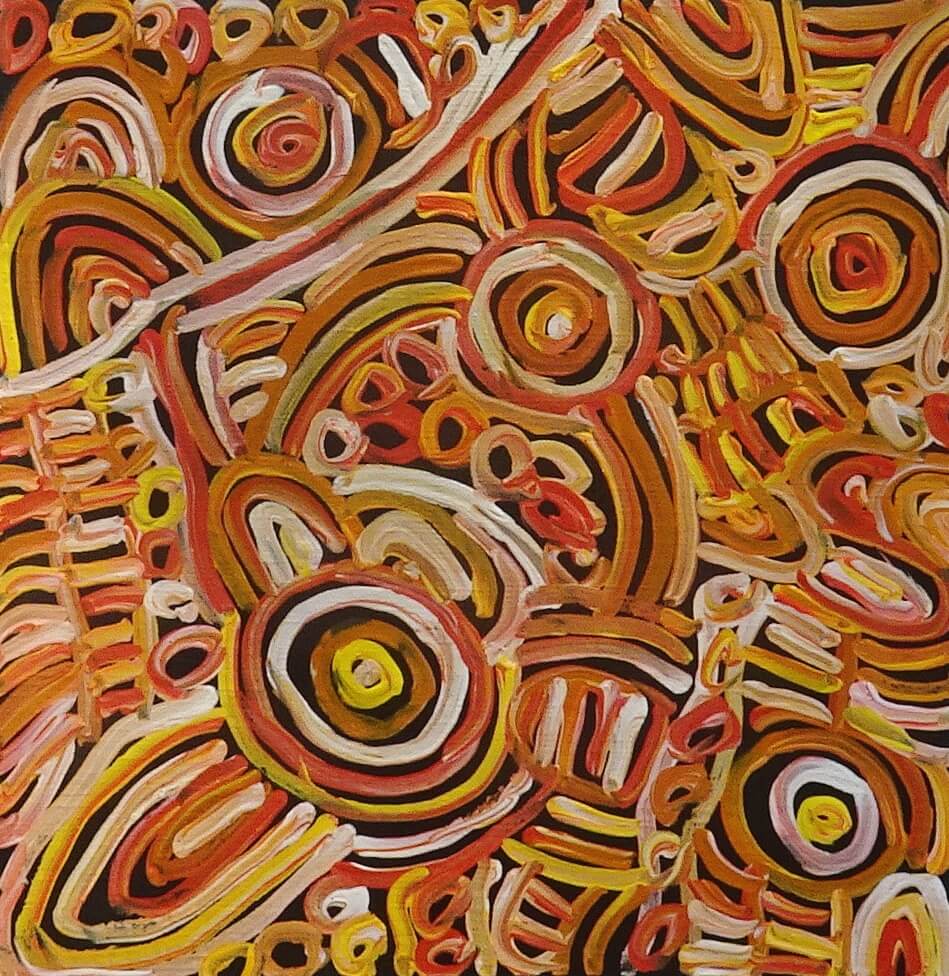 Betty Mbitjana Aboriginal Art