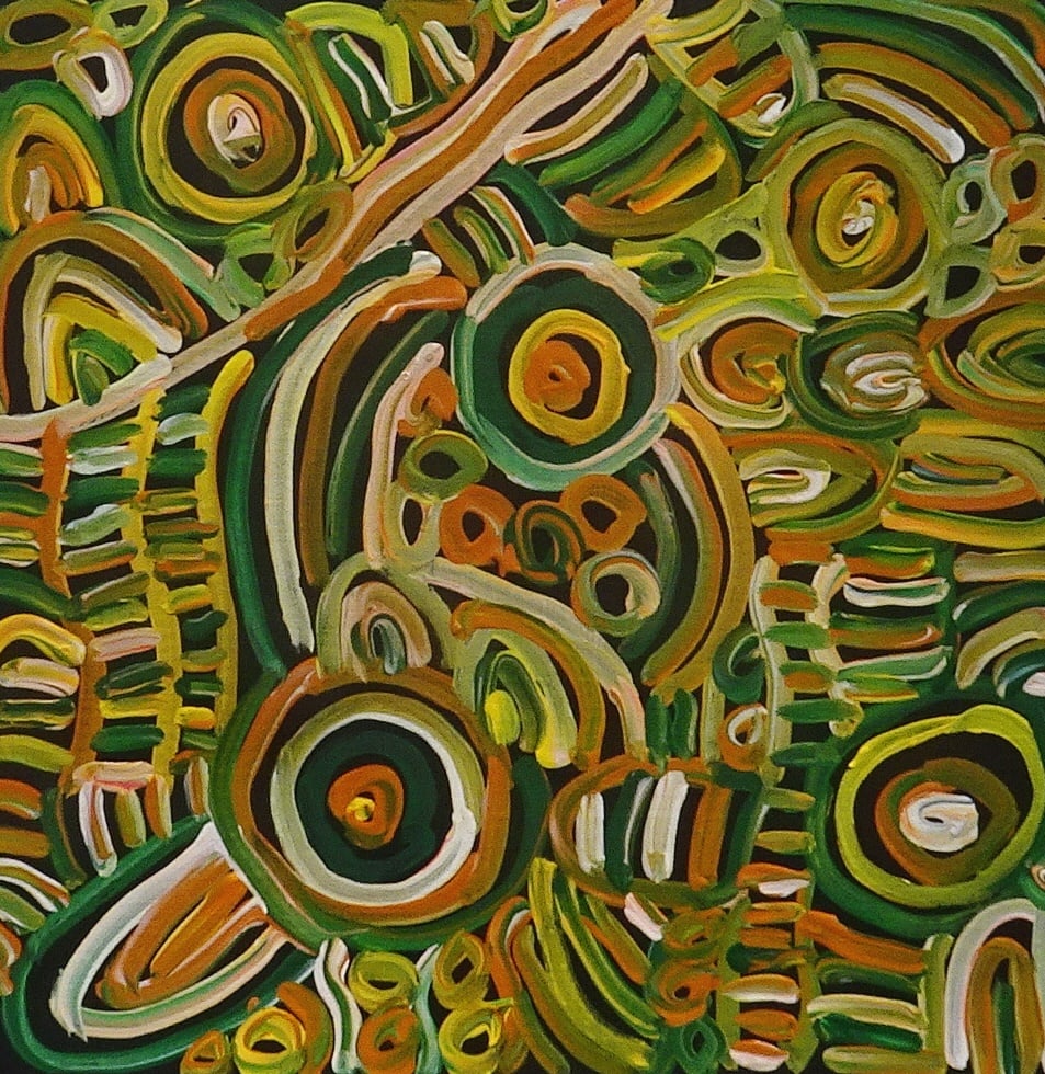 Betty Mbitjana Aboriginal Art