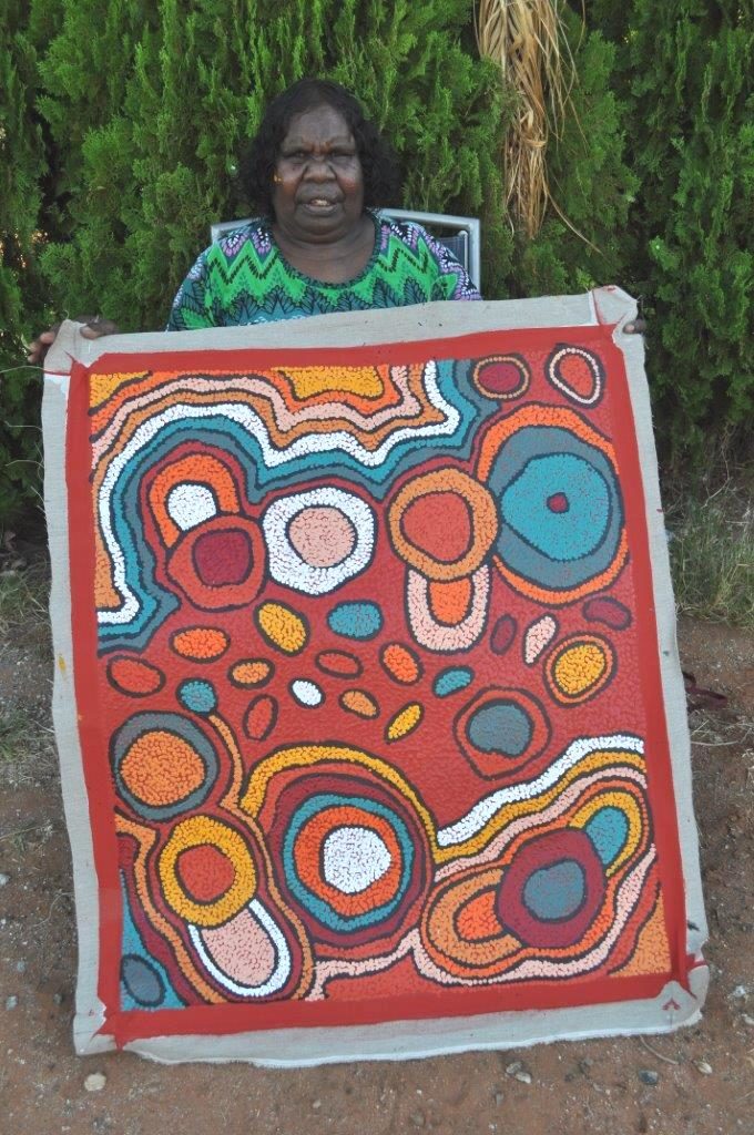 Nellie Marks Nakamarra Aboriginal Art