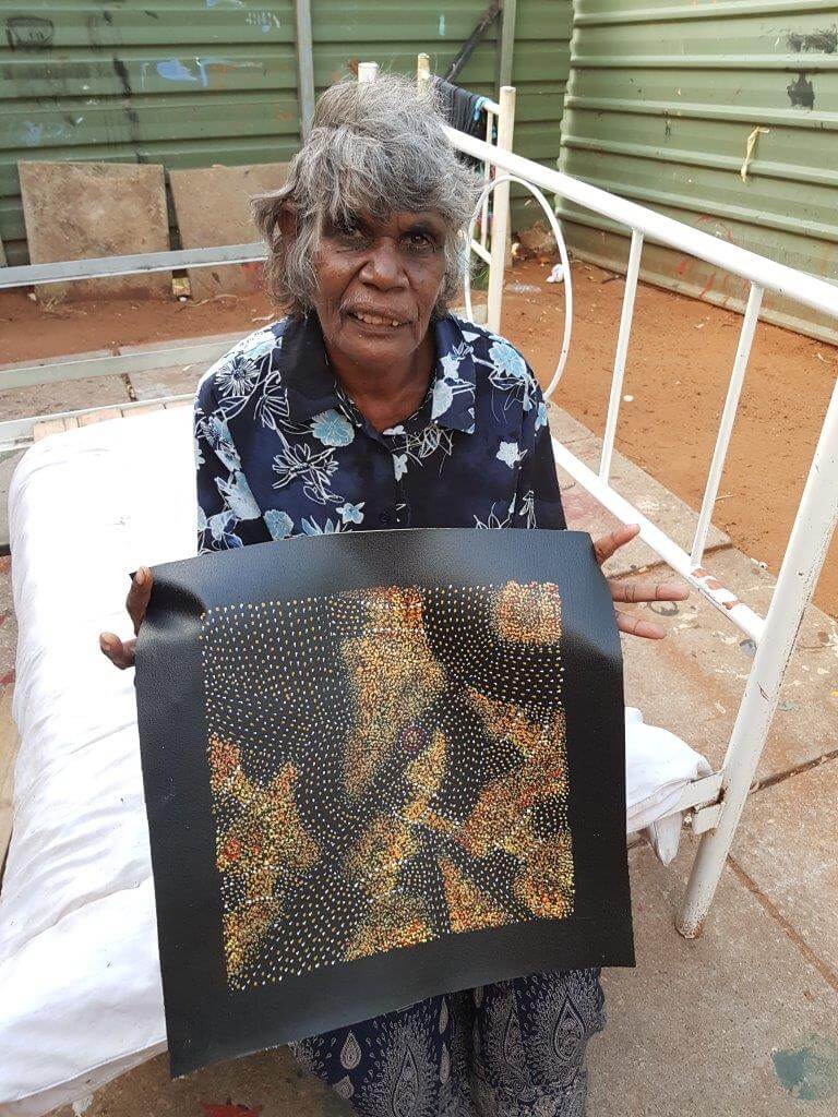 Gracie Morton Pwerle Aboriginal Art