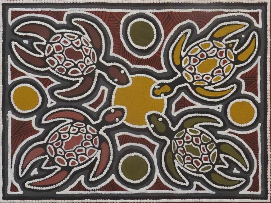 Ju Ju Wilson Aboriginal Artwork