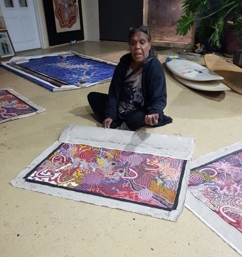 Gabriella Possum Nungurrayi Aboriginal Art