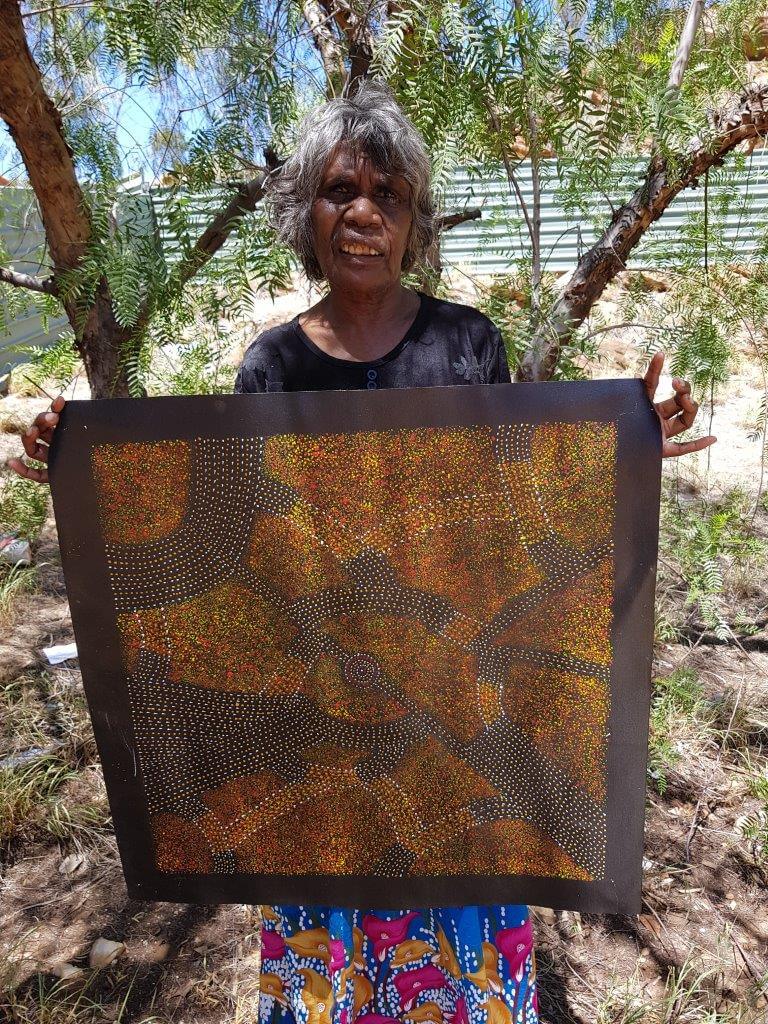 Gracie Morton Pwerle Aboriginal Art