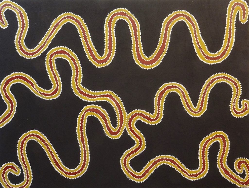 George Wallaby Aboriginal Art