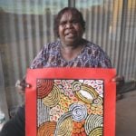 Nellie Marks Nakamarra Aboriginal Art