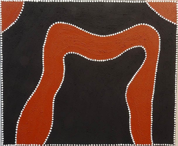Tommy Carroll Aboriginal Ochre Artist