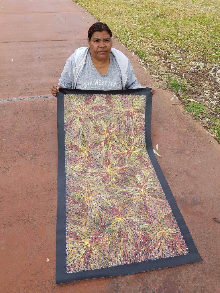 Bernadine Johnson Kemarre Aboriginal Art