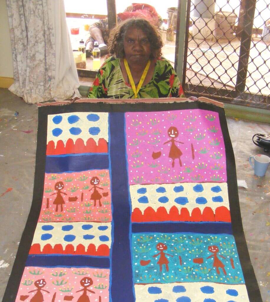 Molly Jugadai Napaltjarri Aboriginal Art