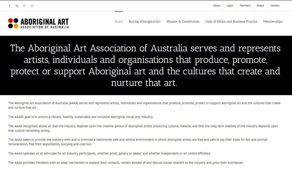 Australian Aboriginal Art Association