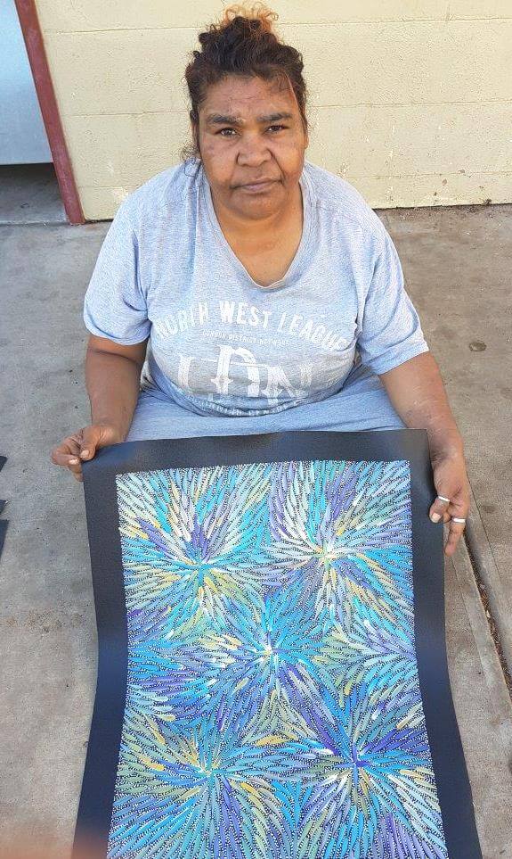 Bernadine Johnson Kemarre Aboriginal Art