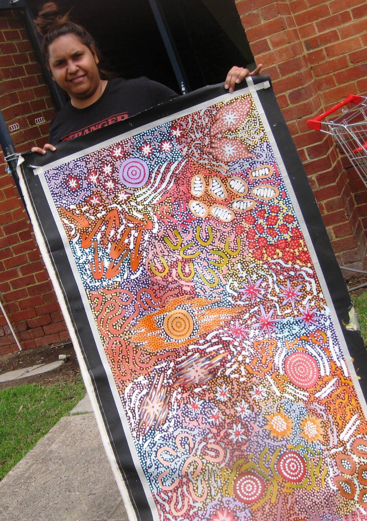 Azeza Possum Aboriginal Art