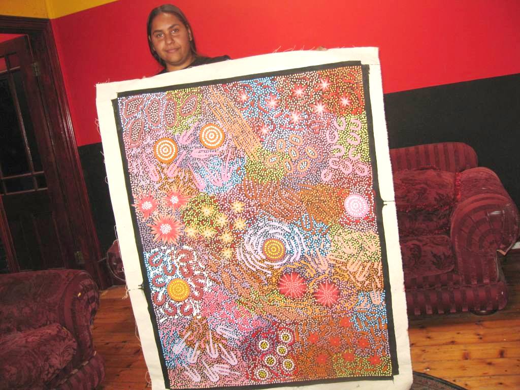 Azeza Possum Aboriginal Art