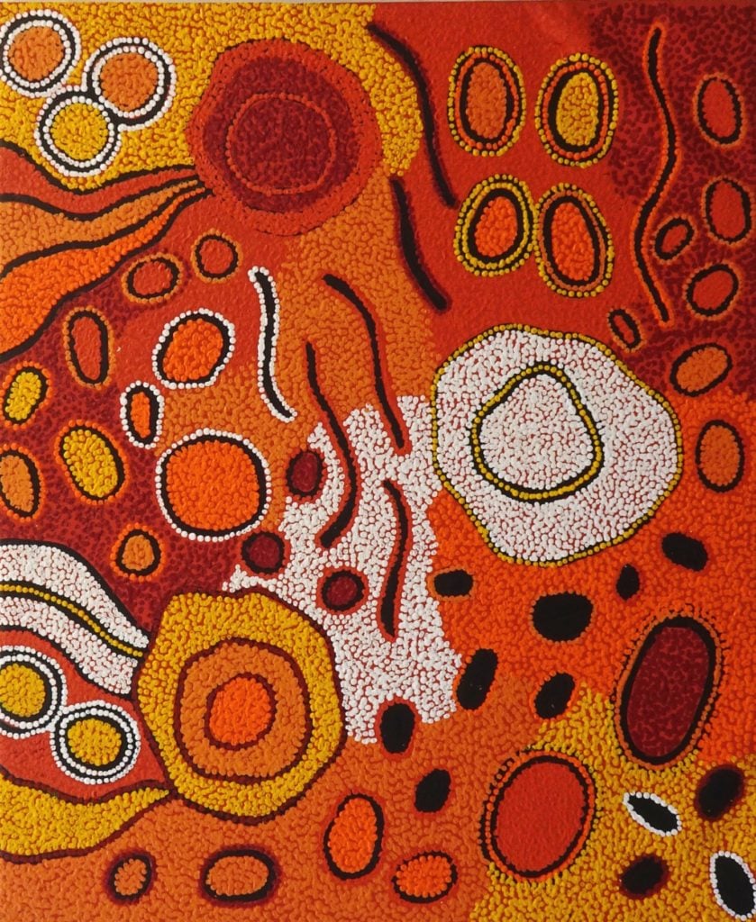 Nellie Marks Nakamarra Aboriginal Art