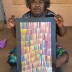 Jeannie Mills Pwerle Aboriginal Art
