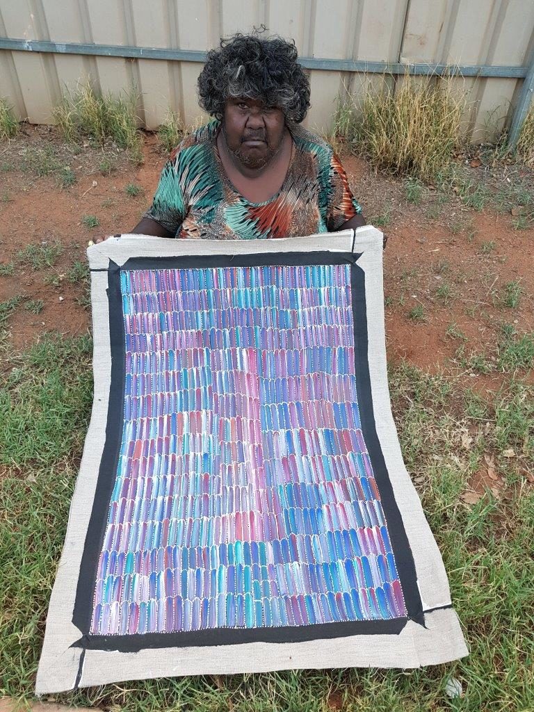 Jeannie Mills Petyarre Aboriginal Art
