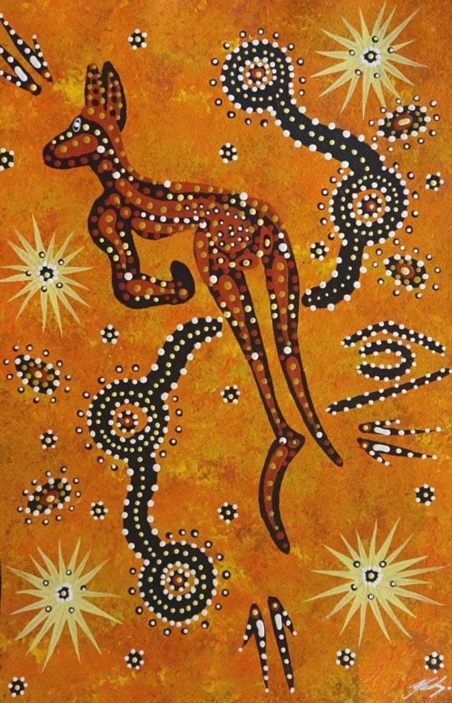 Justin Ronberg Japarula Aboriginal Art