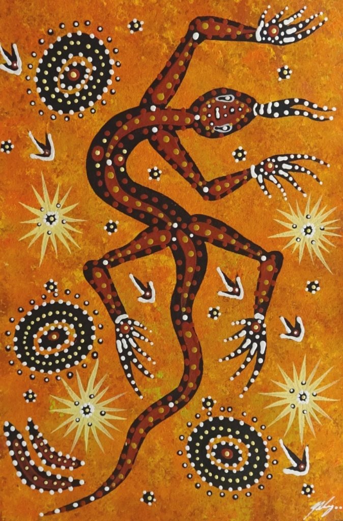 Justin Ronberg Japarula Aboriginal Art