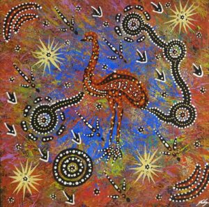 Justin Ronberg Japarula Aboriginal Art