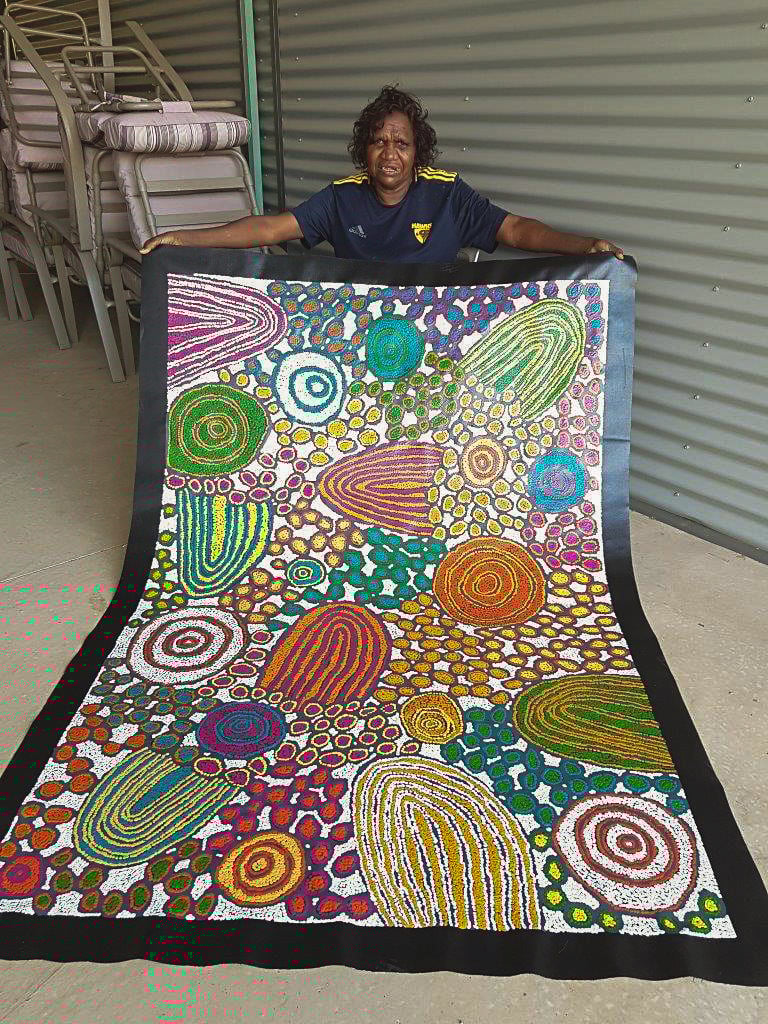 Katherine Marshall Nakamarra Aboriginal Art