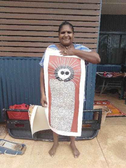 Edna Dale / Wandjina Rock Art (1A) - Image 2